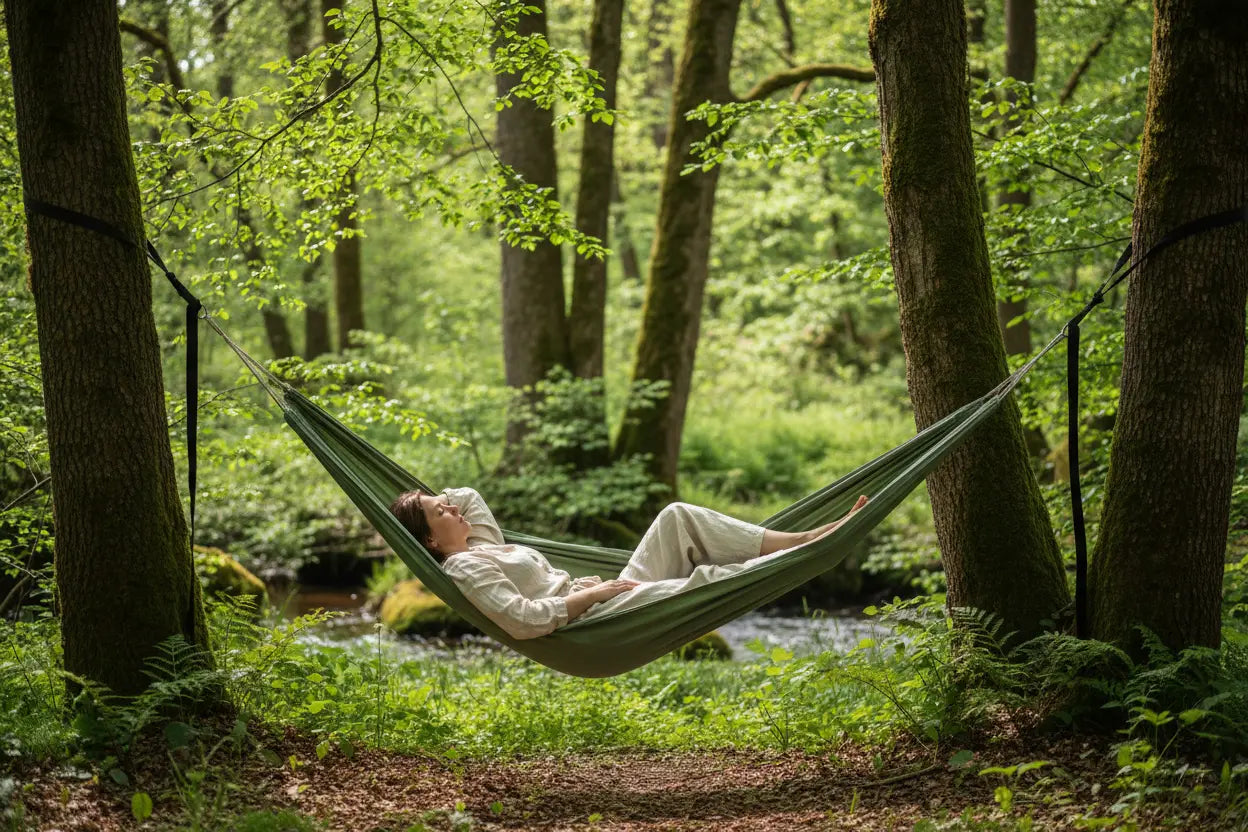 Portable Single Hammock for Camping and Travel Hamacia