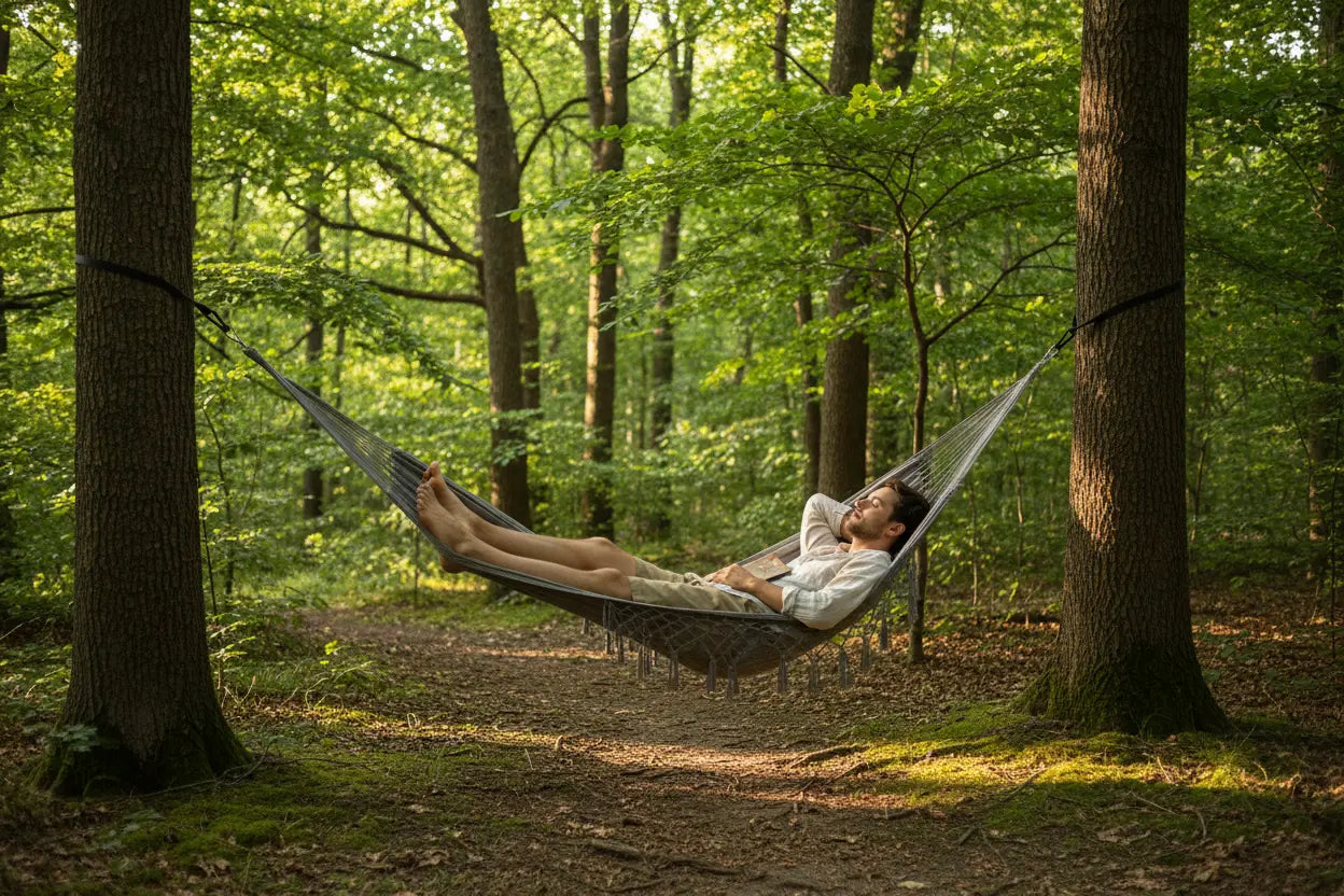 Portable Single Hammock for Camping and Travel Hamacia
